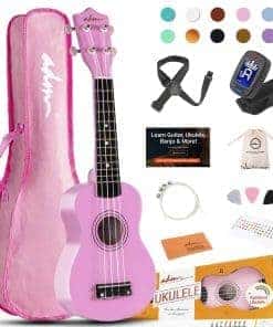 ADM Ukulele Soprano para Principiantes 21 Pulgadas Ukelele