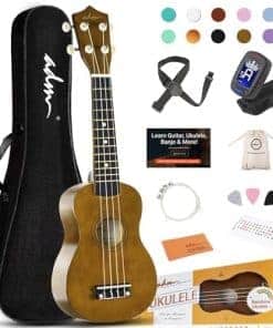 ADM Ukelele Soprano para Principiantes 21 Pulgadas de