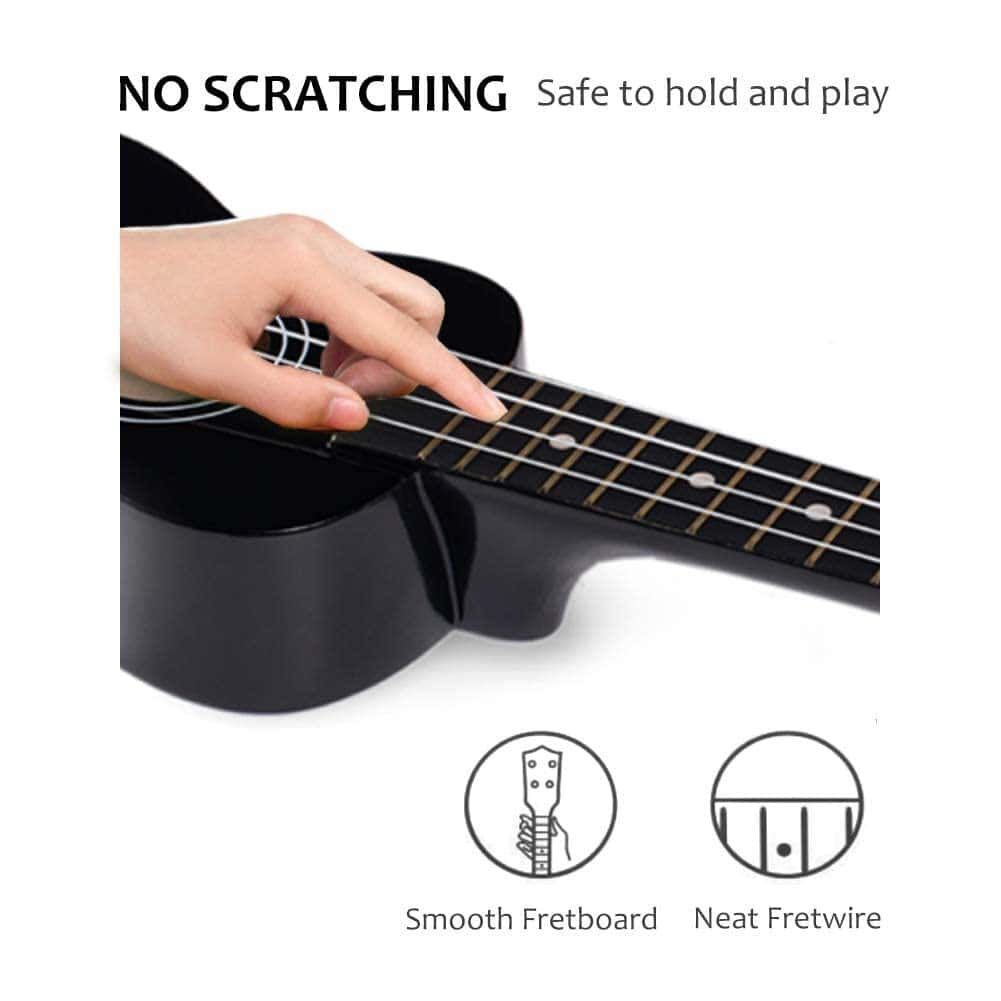 ADM Ukelele Soprano para Principiantes 21 Pulgadas Madera - Imagen 7