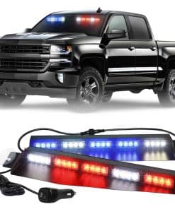 Luces de Emergencia para Visera de 34 pulgadas XRIDONSEN 40