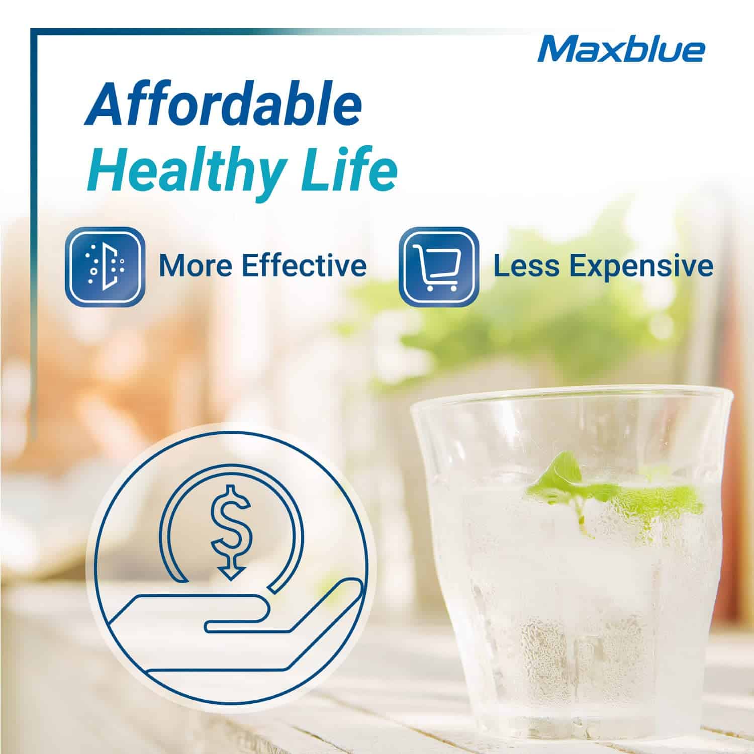 Filtro de agua para refrigerador Maxblue Repuesto para GE - Imagen 9