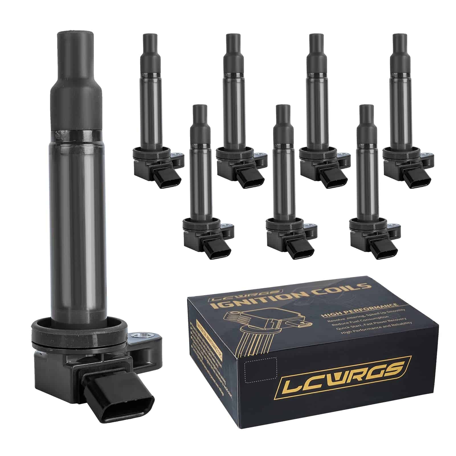 Conjunto de 8 Bobinas de Encendido Compatible con V8 4.7