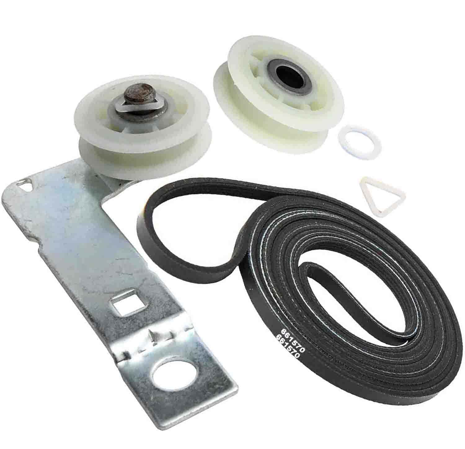 Kit de polea loca para secadora y correa de tambor de - Imagen 10
