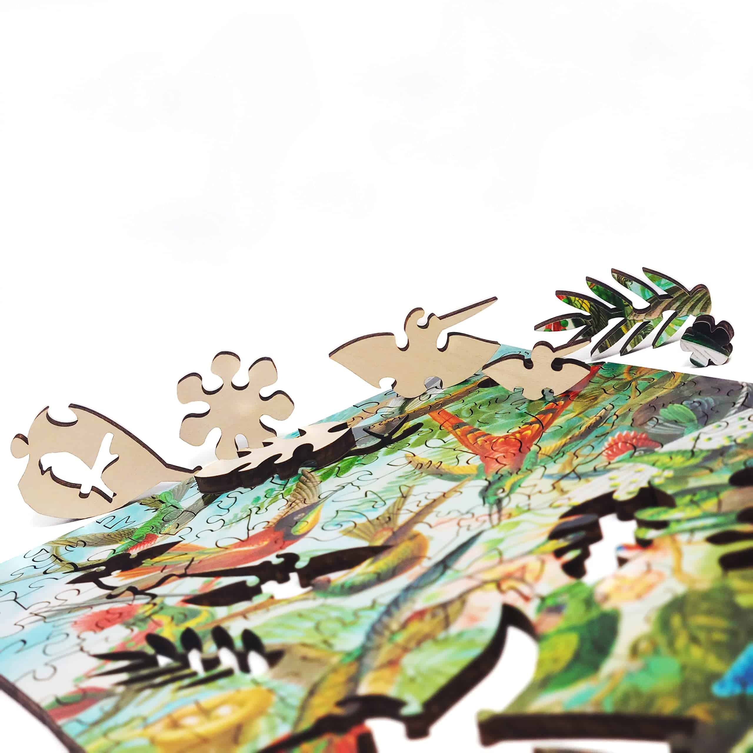 Rompecabezas de madera para adultos - -Colibríes - Imagen 7