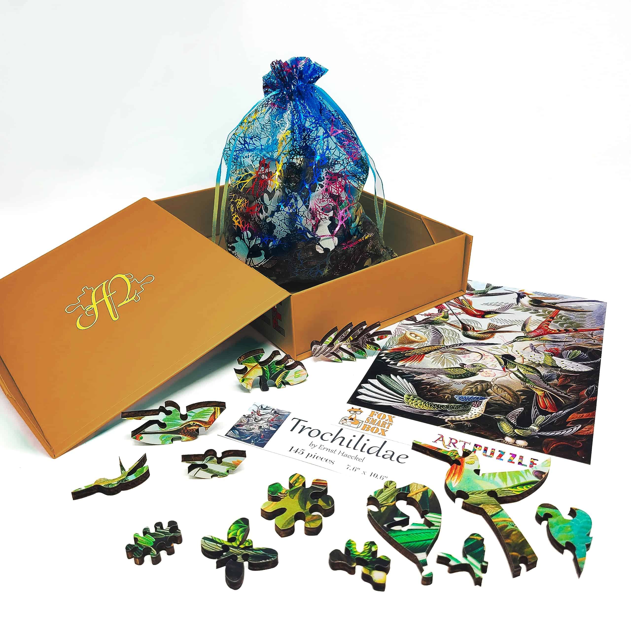 Rompecabezas de madera para adultos - -Colibríes - Imagen 9