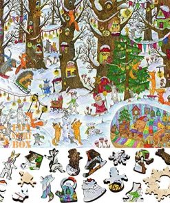 Rompecabezas de madera para adultos - - Invierno