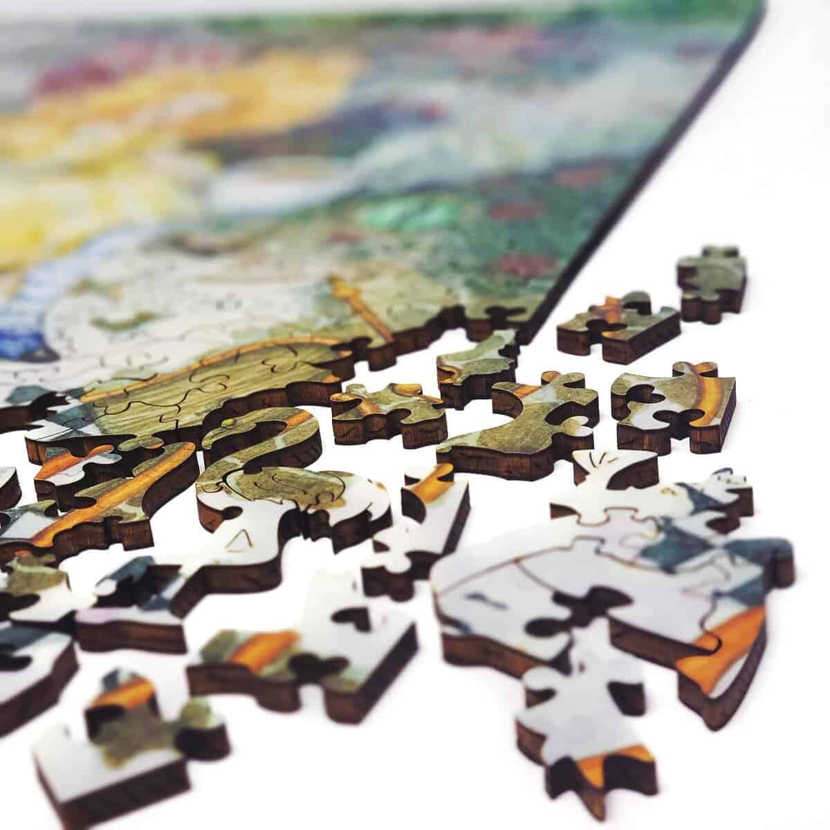 Rompecabezas de madera para adultos - Piezas de formas - Imagen 8