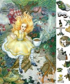 Rompecabezas de madera para adultos - Piezas de formas