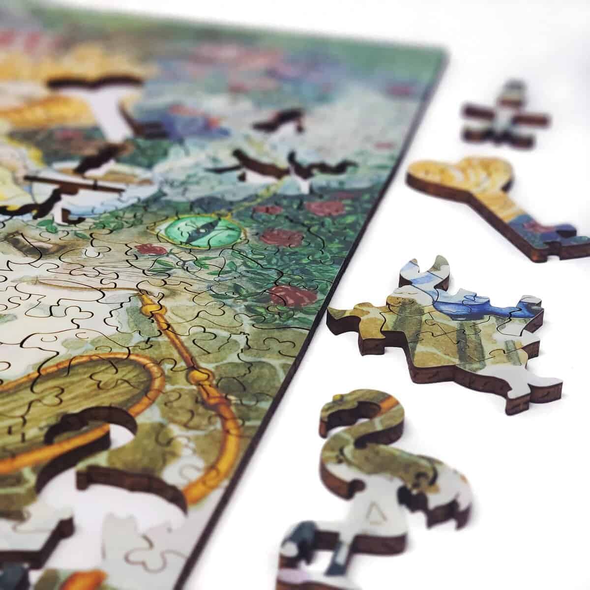 Rompecabezas de madera para adultos - Piezas de formas - Imagen 4