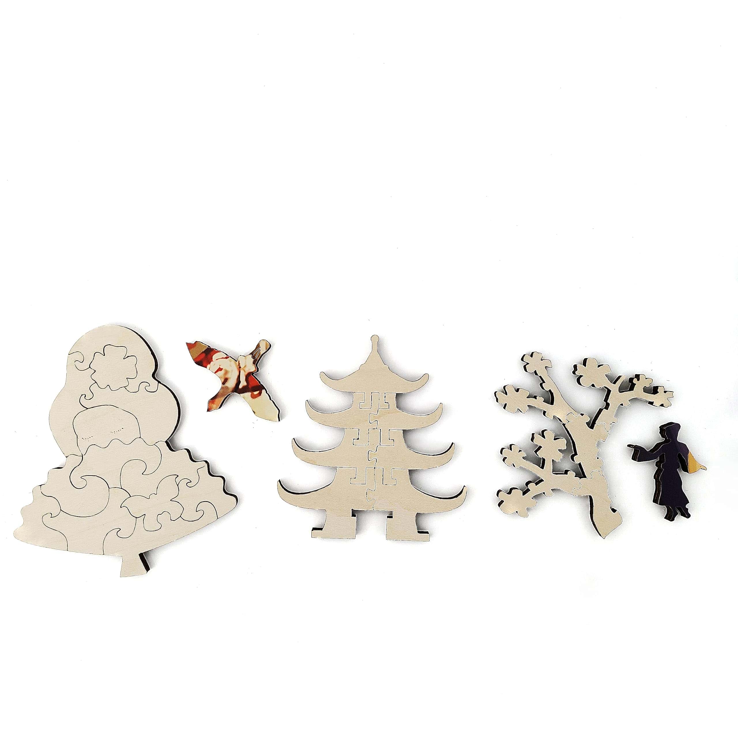 Rompecabezas de madera para adultos - -el Cerezo - Imagen 8