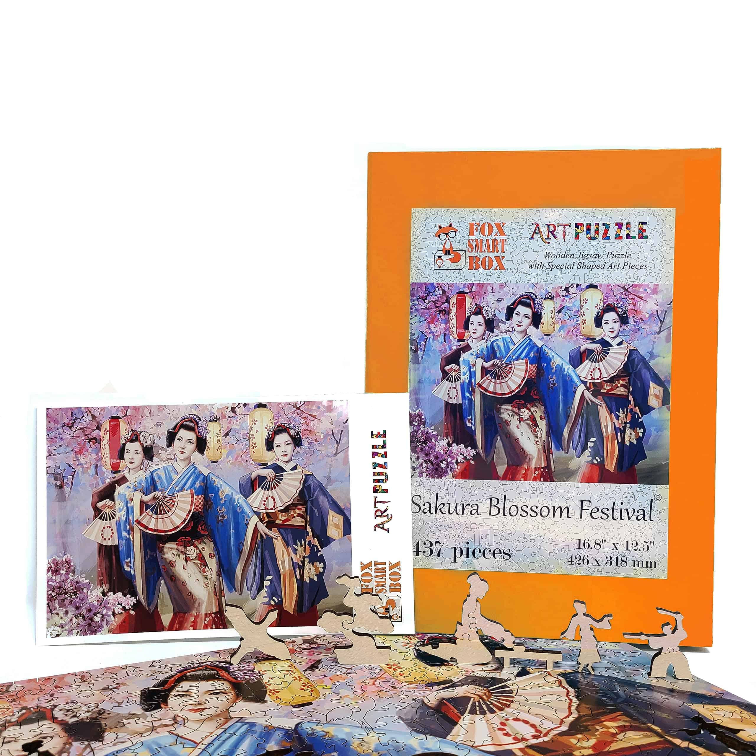 Rompecabezas de madera para adultos - -el Cerezo - Imagen 4