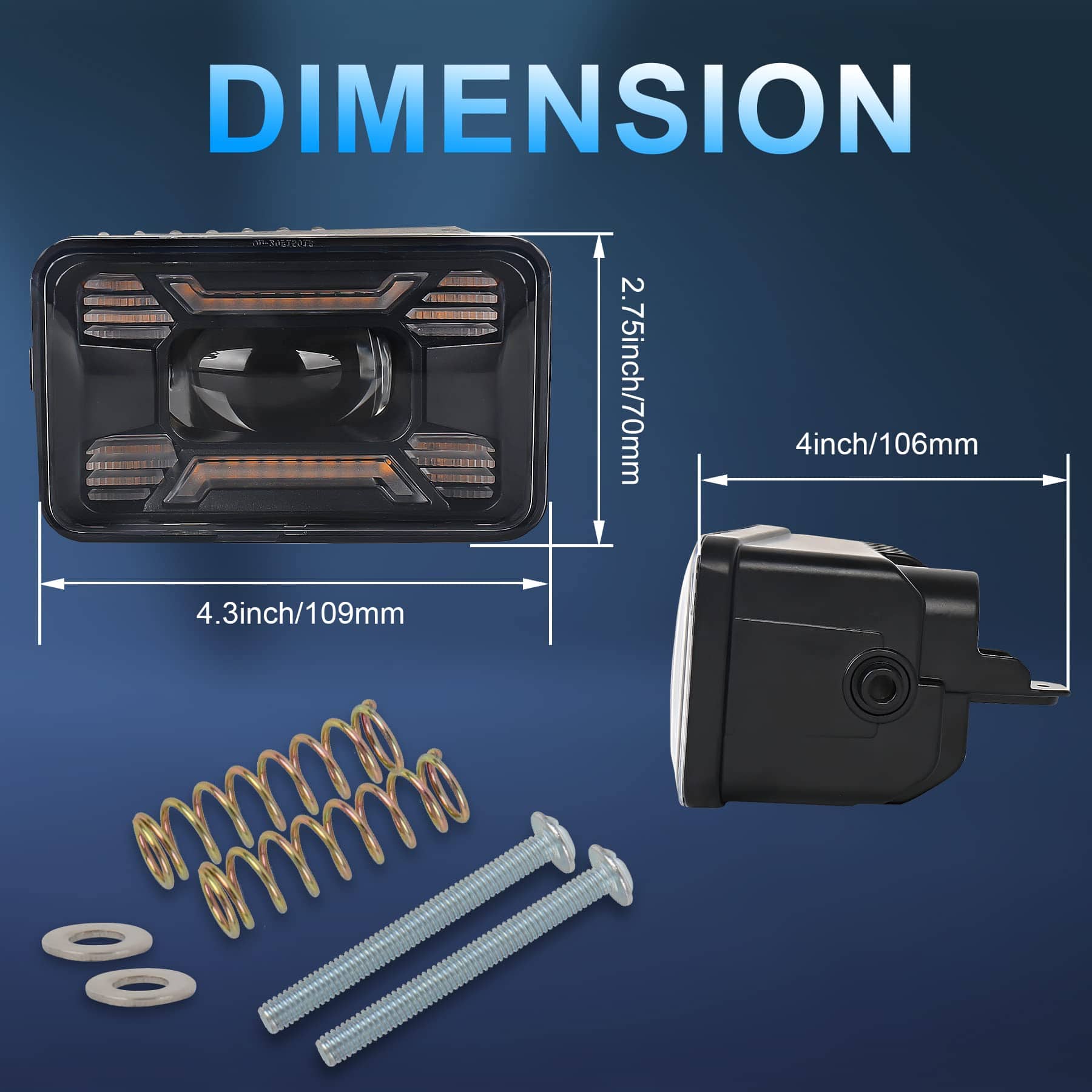 OVSAUTO Faros de Niebla para F150, Luces Brillantes para - Imagen 8