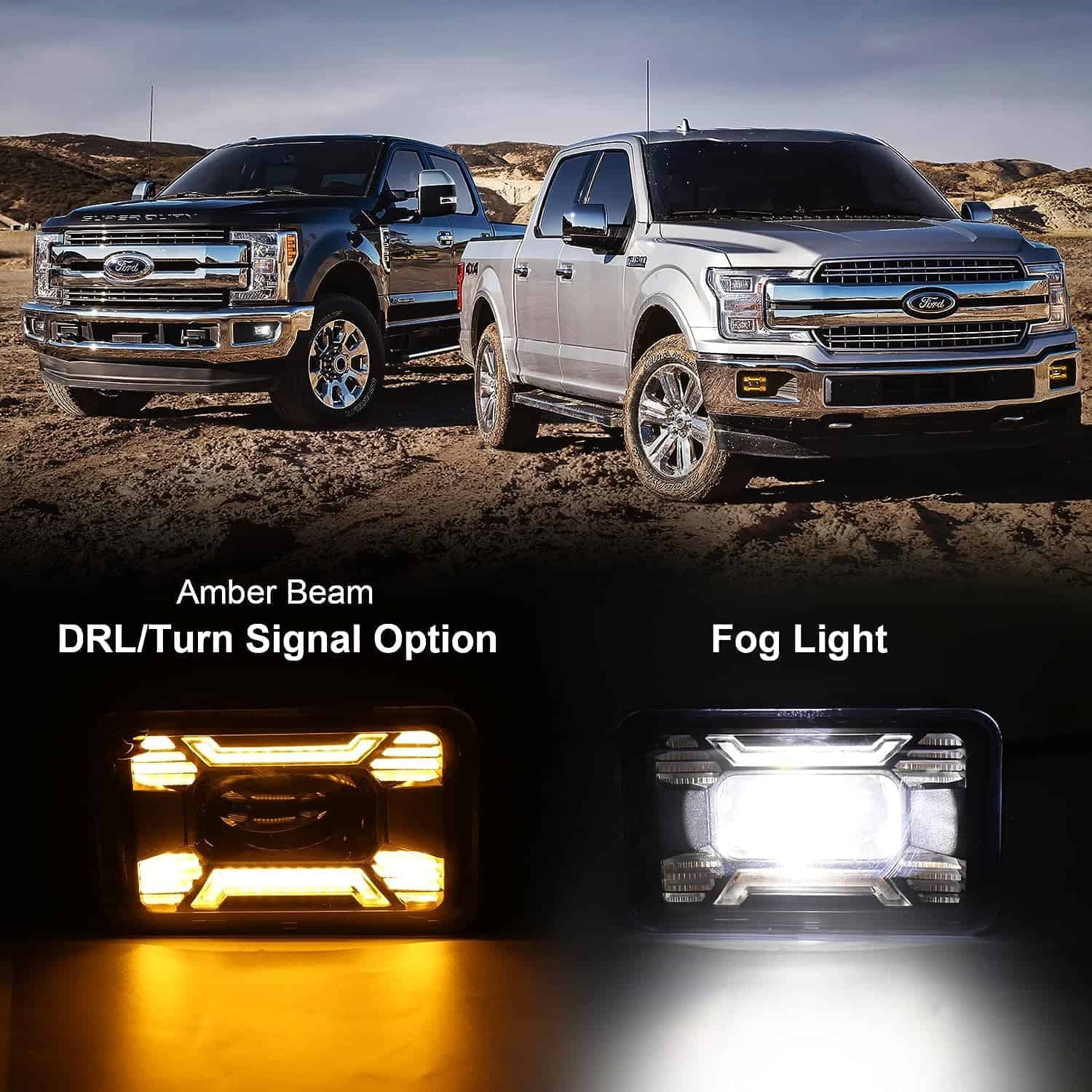 OVSAUTO Faros de Niebla para F150, Luces Brillantes para - Imagen 3