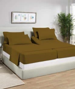 Juego de Sábanas para Cama California King Dividida para