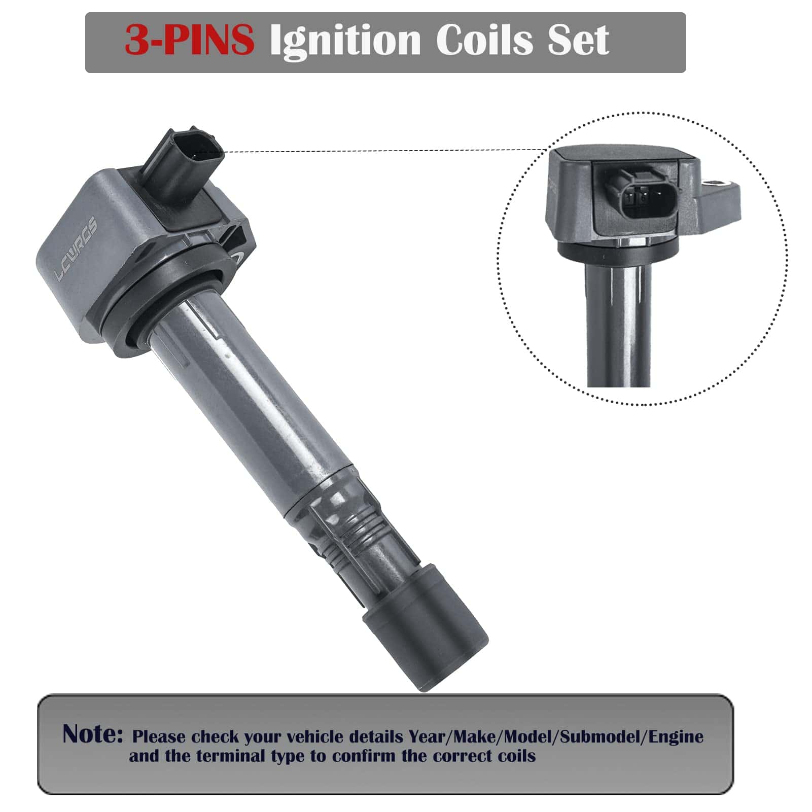 Juego de 6 Paquetes de Bobinas de Encendido para Honda - Imagen 5