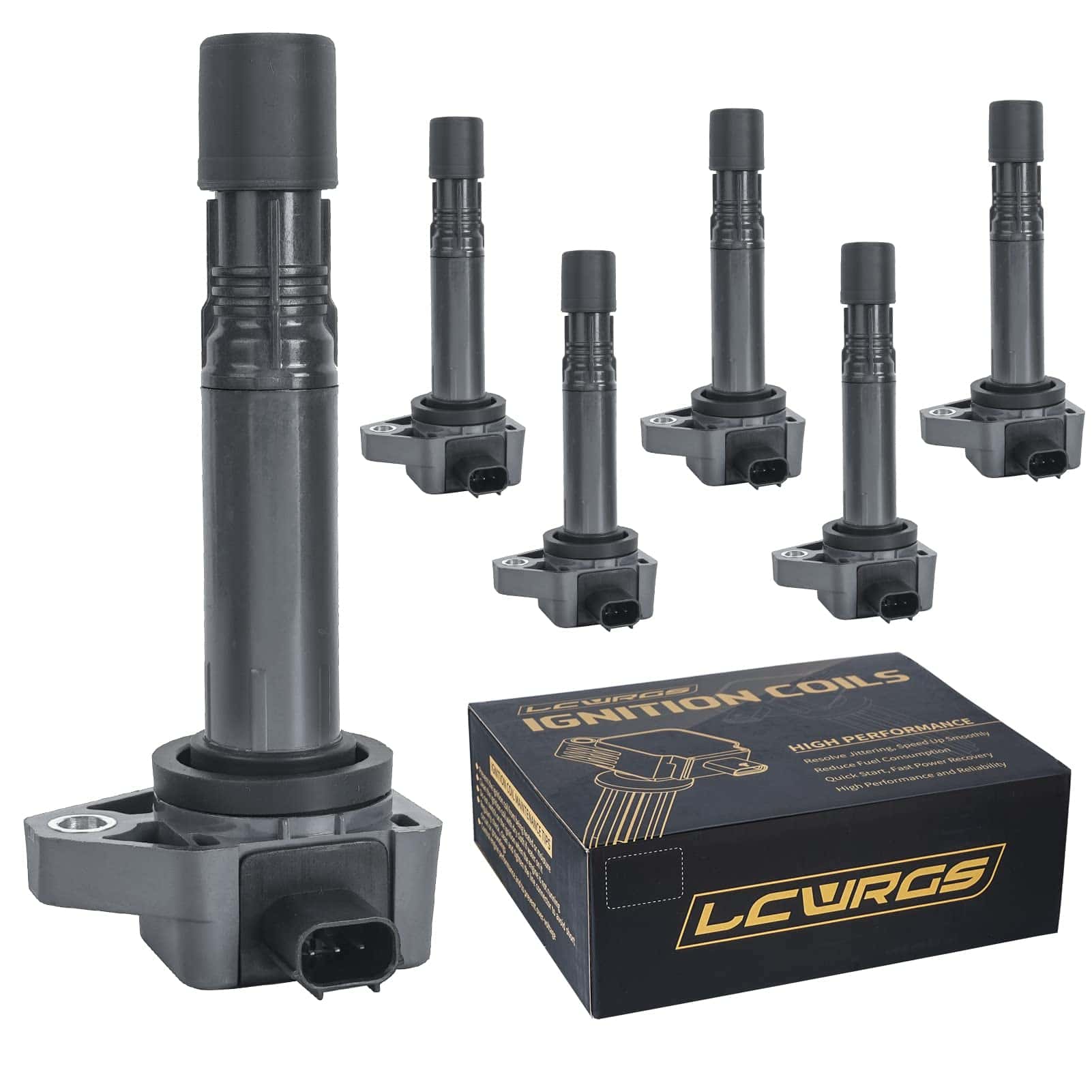 Juego de 6 Paquetes de Bobinas de Encendido para Honda