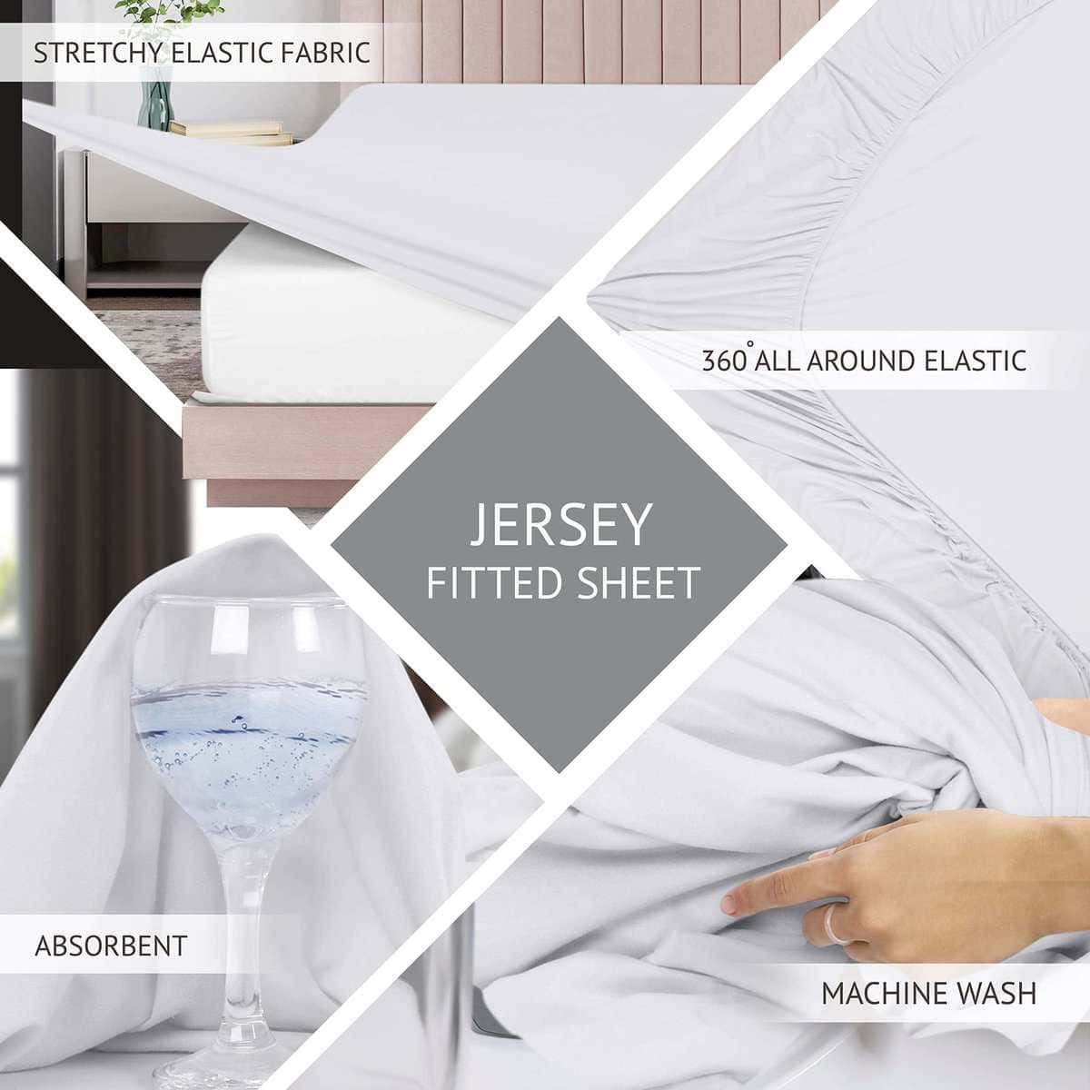 Juego de sábanas Utopia Bedding King - Juego -Blanco - Imagen 7