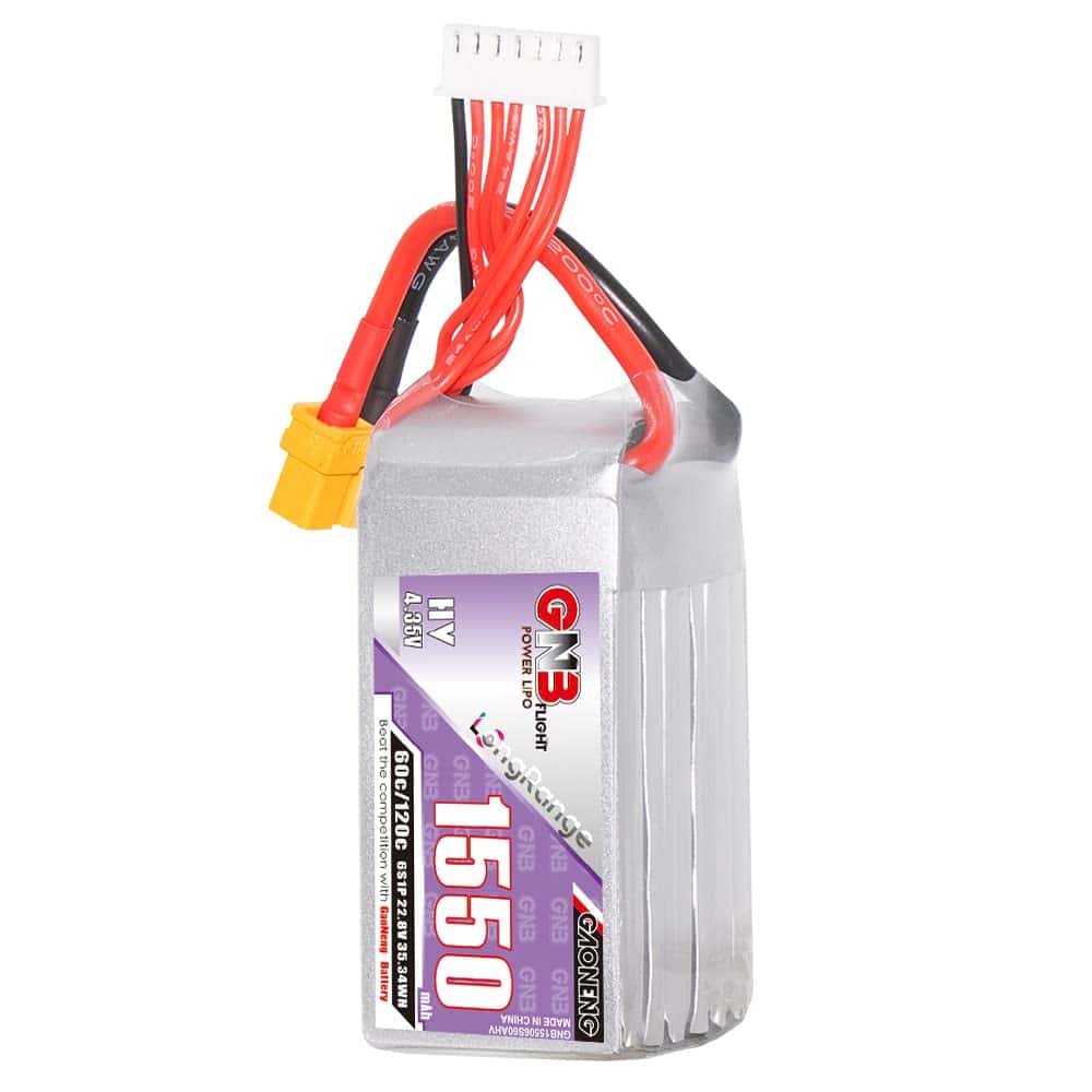 Batería LiPo GAONENG GNB 6S 1550mAh 22.8V HV Alta Tensión - Imagen 3