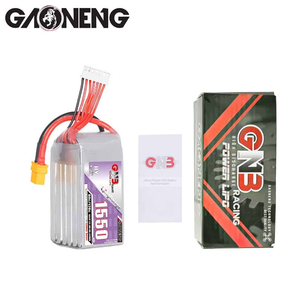 Batería LiPo GAONENG GNB 6S 1550mAh 22.8V HV Alta Tensión - Imagen 7