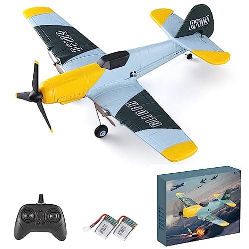 Avión RC Avión de Control Remoto, Avión RC BF-109 de 3