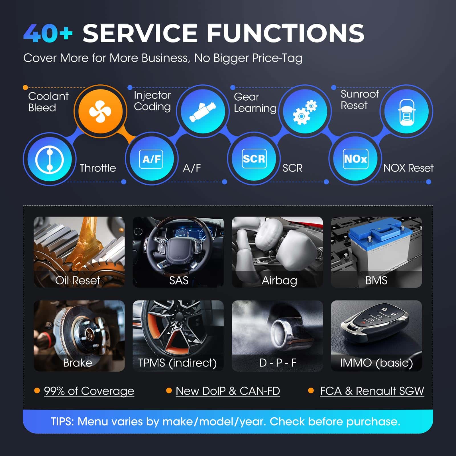 Autel MaxiPRO MP900E Scanner, 2024 Nueva versión de MP808S - Imagen 5