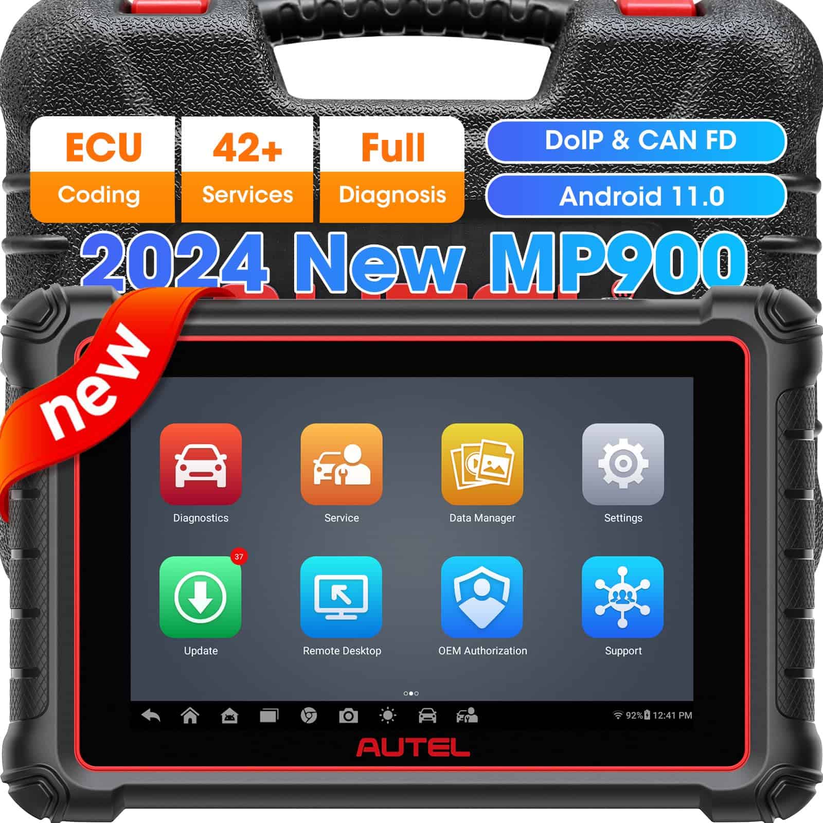 Autel MaxiPRO MP900E Scanner, 2024 Nueva versión de MP808S