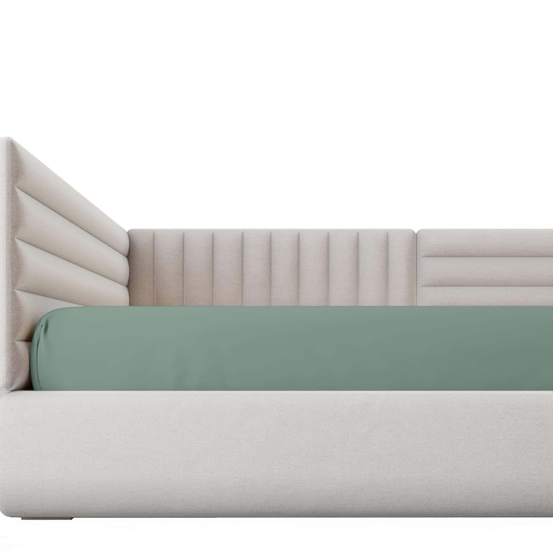 Sábana Ajustable de Tamaño Twin Natemia - 100% Algodón