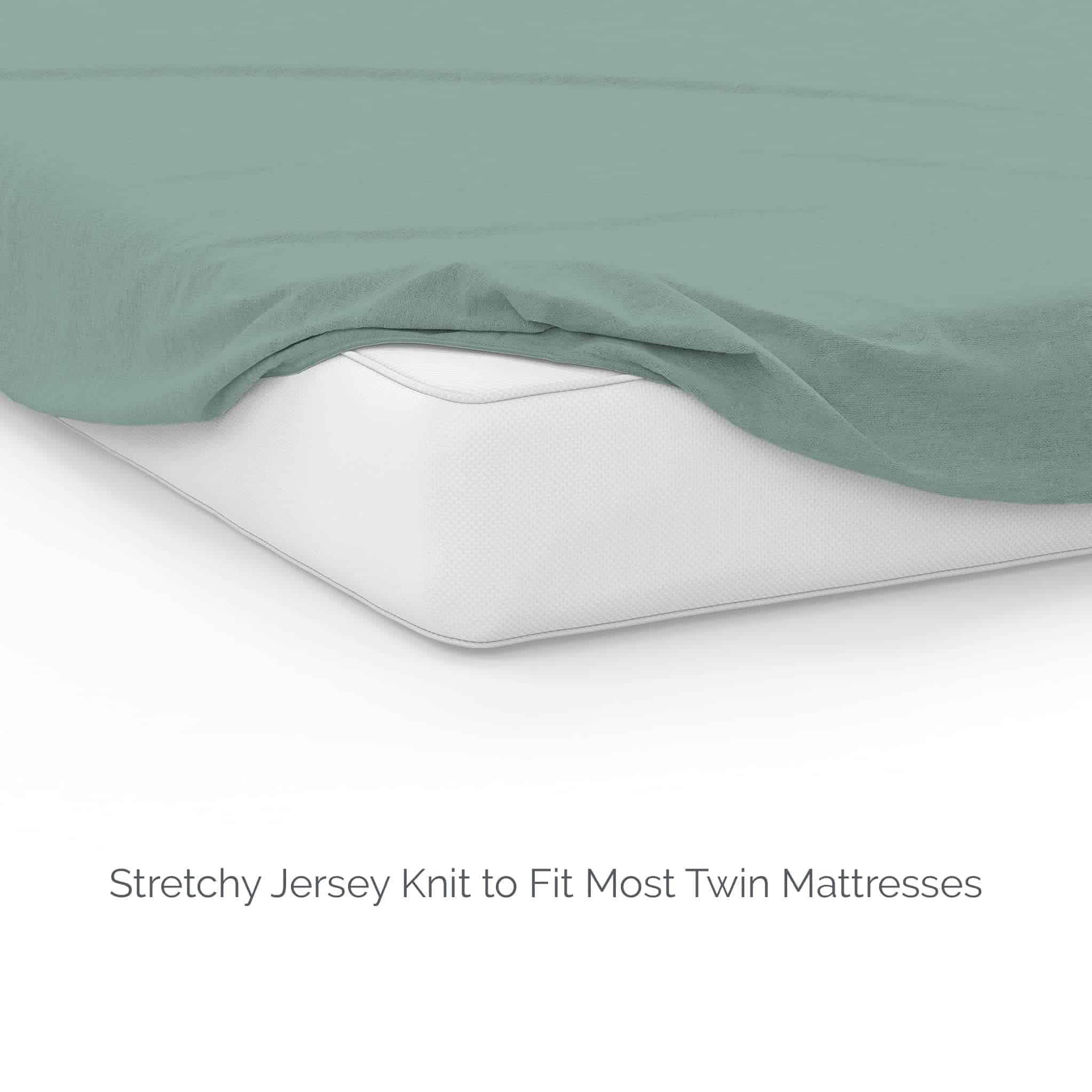 Sábana Ajustable de Tamaño Twin Natemia - 100% Algodón - Imagen 4