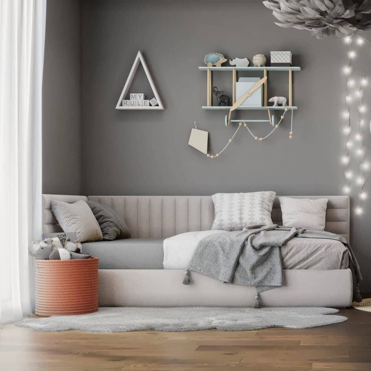 Sábana Ajustable de Tamaño Twin de Natemia - 100% Algodón - Imagen 7