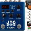Paquete de Pedal de Batería y Loop Briskdrop NUX JTC Pro
