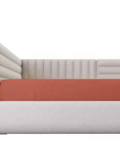 Sábana ajustable individual Natemia - 100% algodón orgánico