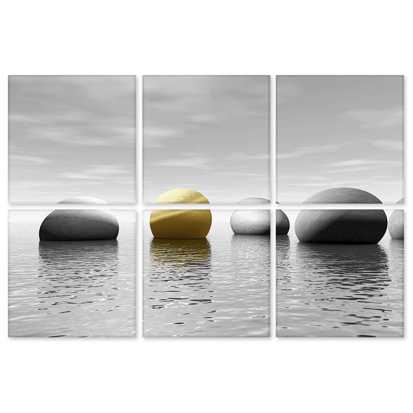 Paneles Acústicos EVENRISING Art, 72"x48"x0.4", Paneles