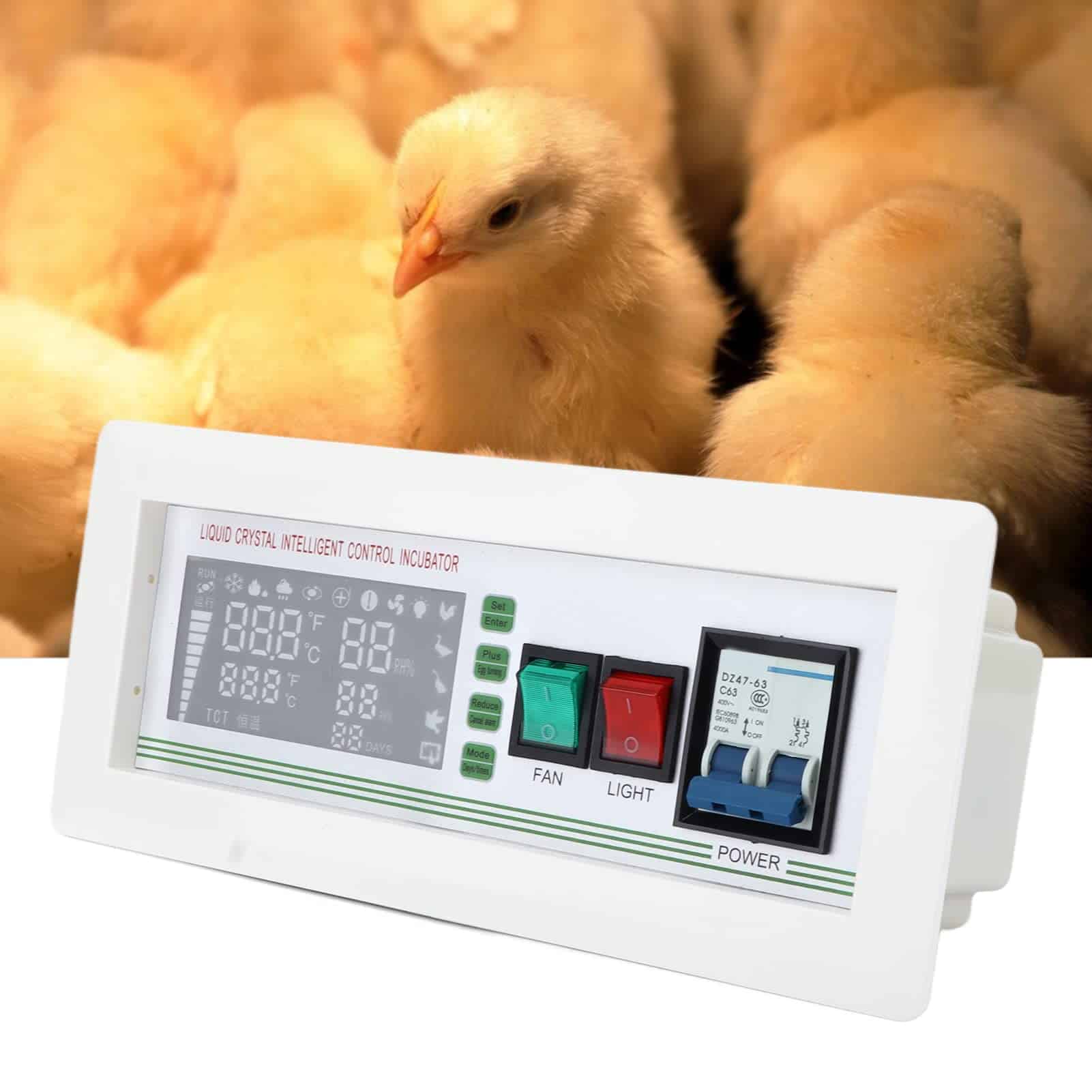 Controlador de incubadora de huevos XM-18SD Pantalla grande - Imagen 9