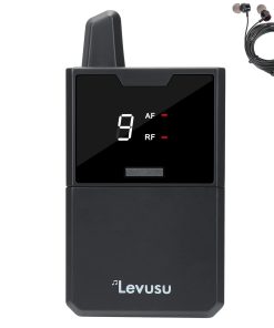 Sistema de Monitor Inalámbrico UHF Levusu Only Bodypack con