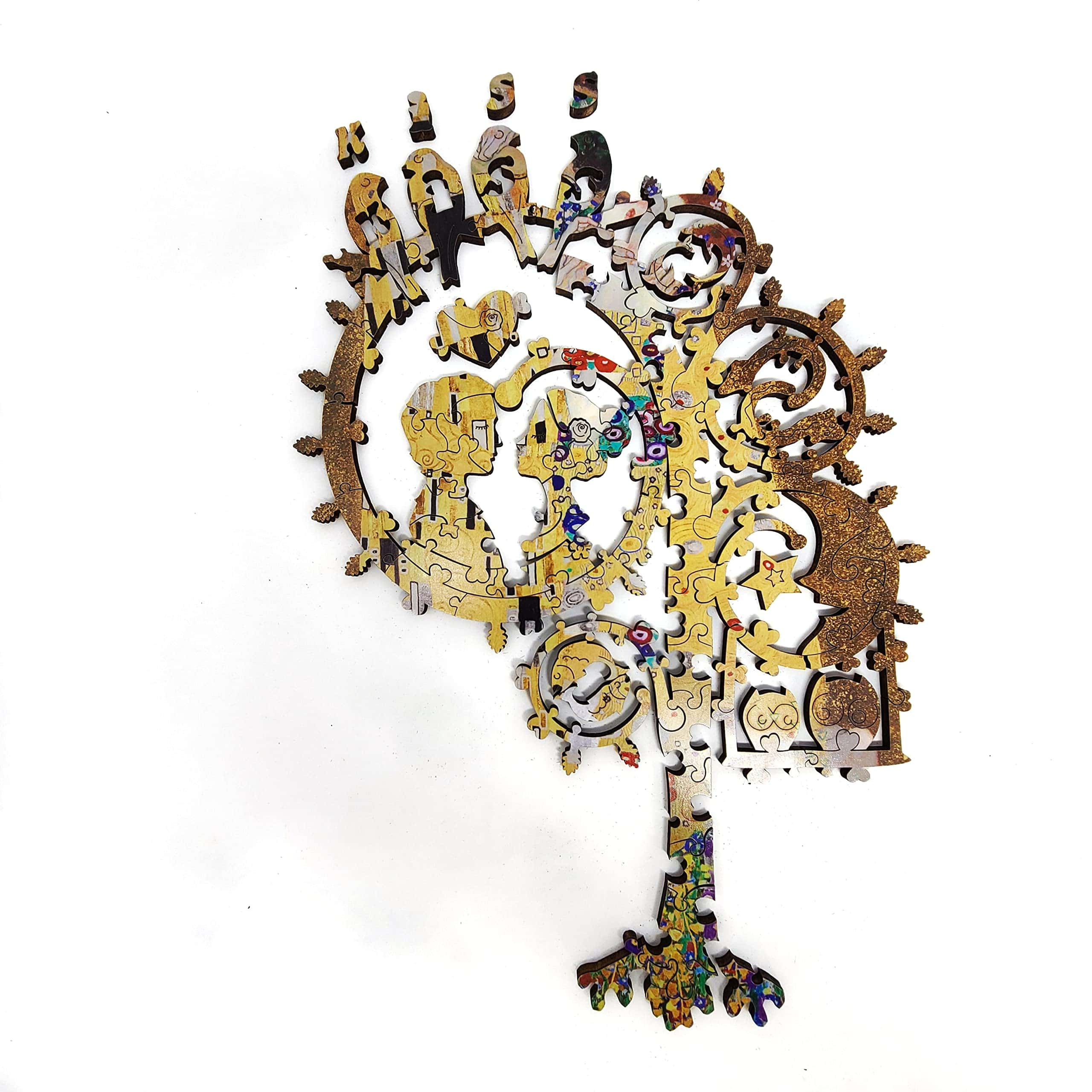 Rompecabezas de madera para adultos - -- El Beso - Imagen 3