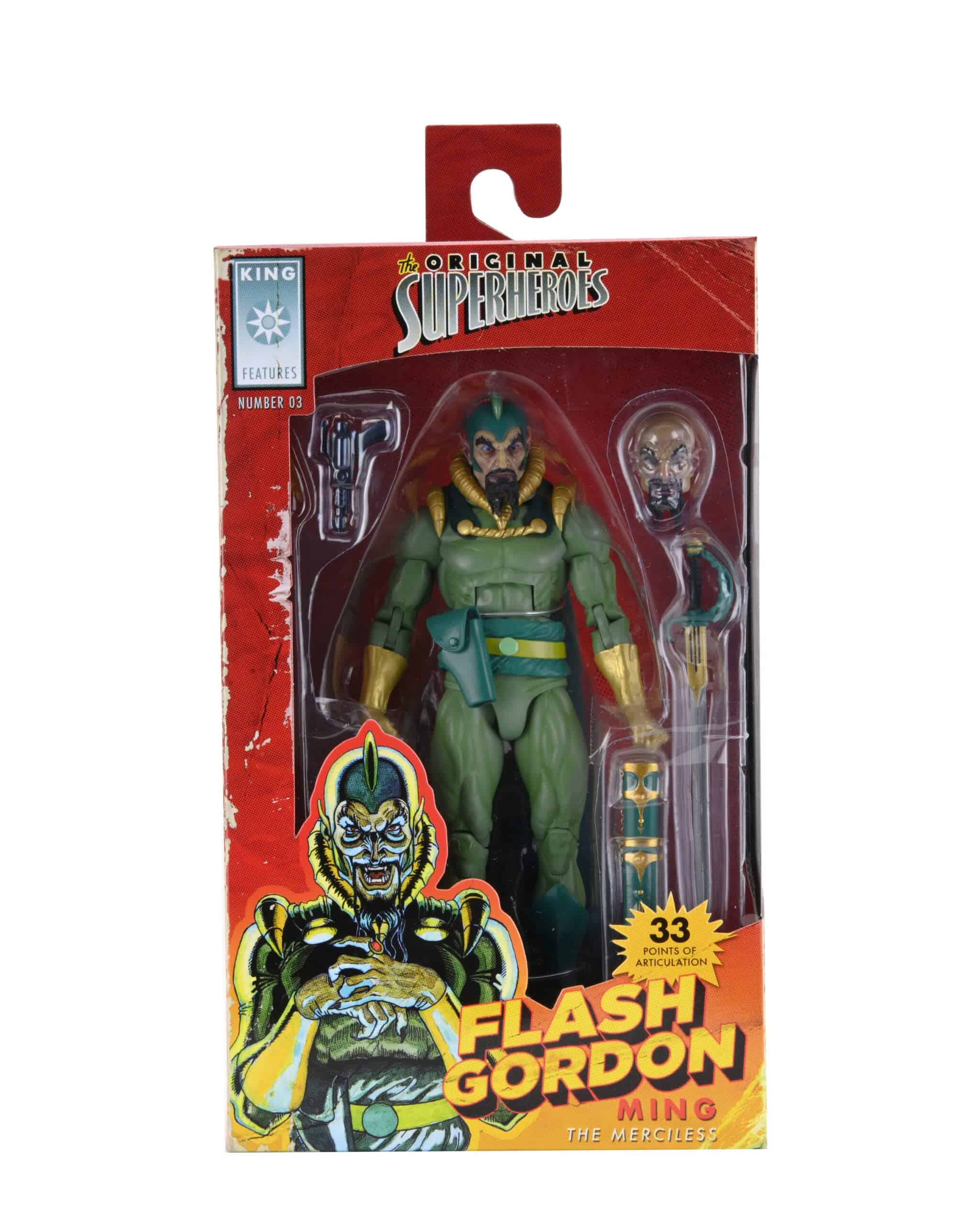 NECA The Original Superheroes: Figuras de Acción de Flash - Imagen 8