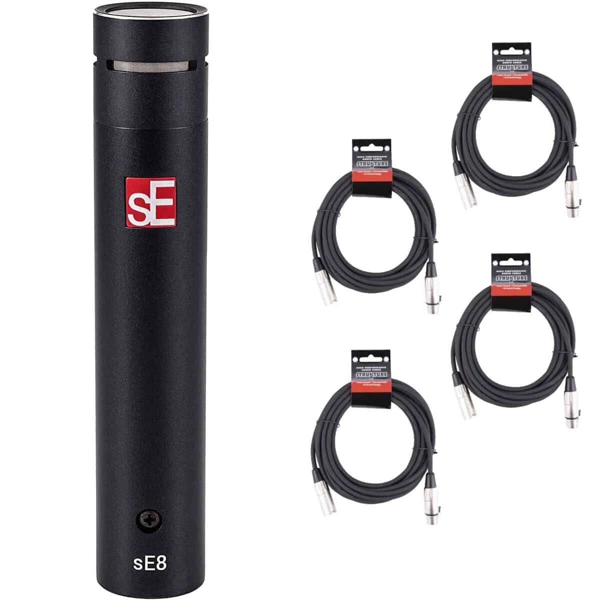 Paquete de micrófono de condensador cardiode sE Electronics