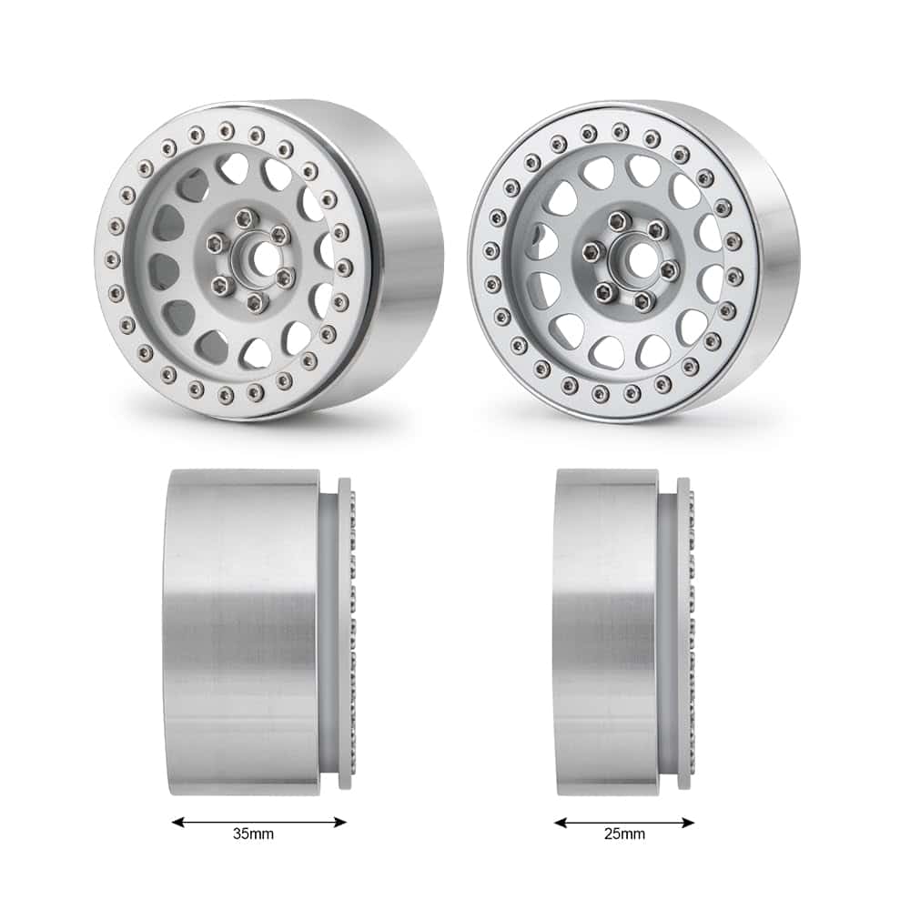 Maleonn RC 2.2 Ruedas Beadlock Juego de Cubos de Rueda de - Imagen 7