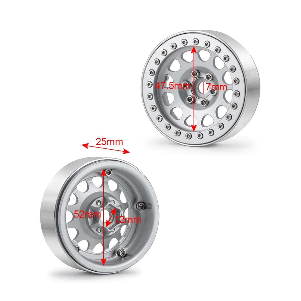 Maleonn RC 2.2 Ruedas Beadlock Juego de Cubos de Rueda de - Imagen 4