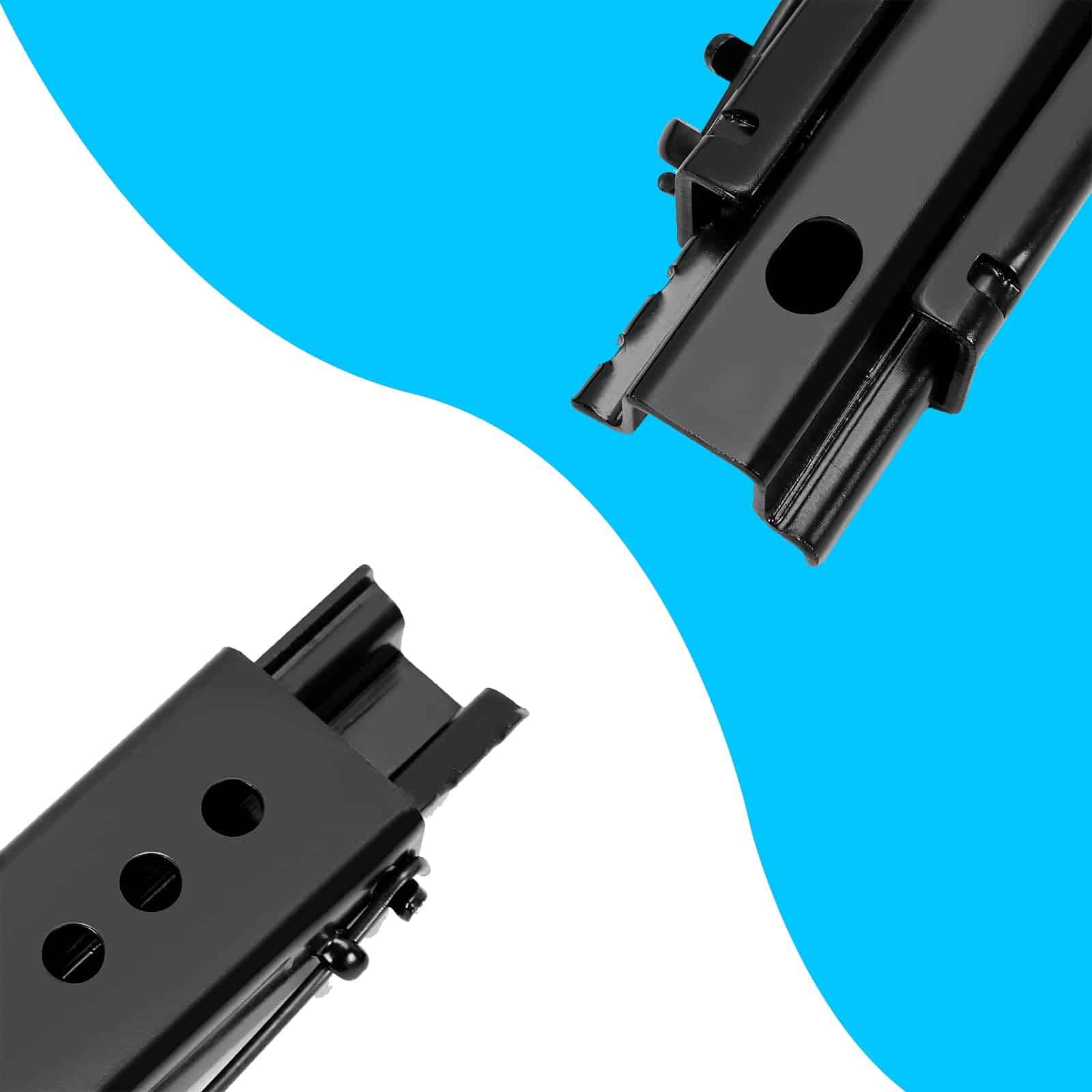 Kojem Universal Seat Sliders Seat Mounting Track, Kit de - Imagen 7