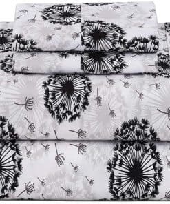 Juego de sábanas ZOYER Floral King Size - Juego de sábanas