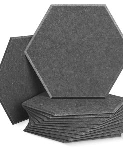 Paneles Acústicos Hexagonales, Paquete de 12 - Paneles