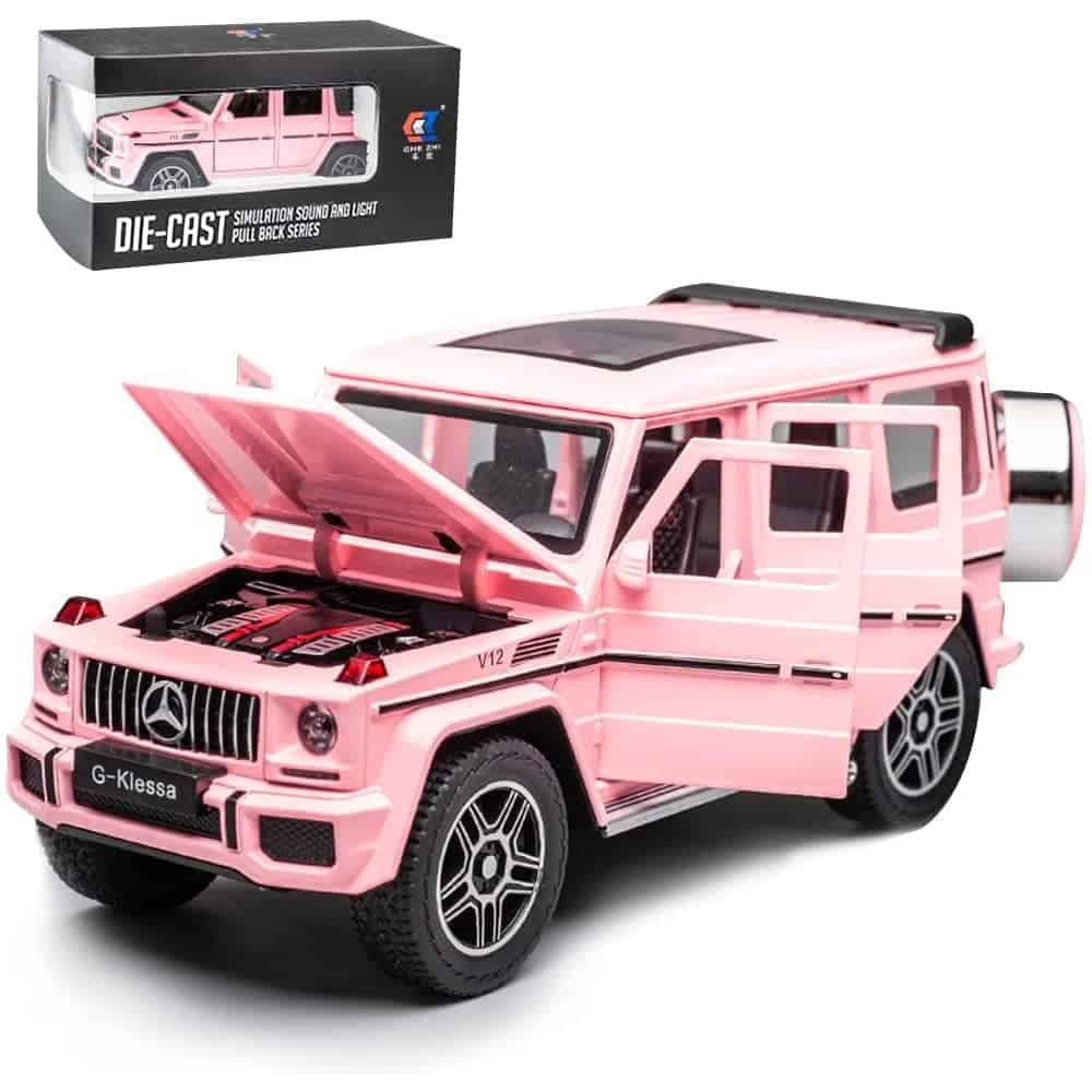 EROCK Modelo de Coche Exquisito 1/24 Benz G63 AMG Modelo de