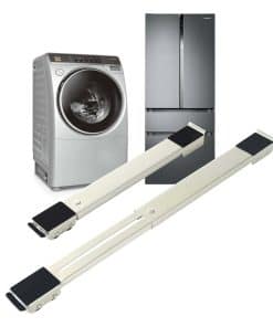 Base móvil para lavadora extensible de servicio pesado
