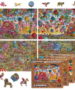 Rompecabezas de madera original + IC4 de UNIDRAGON para