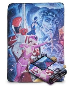 Manta de franela Bazillion Dreams Power Rangers, Talla