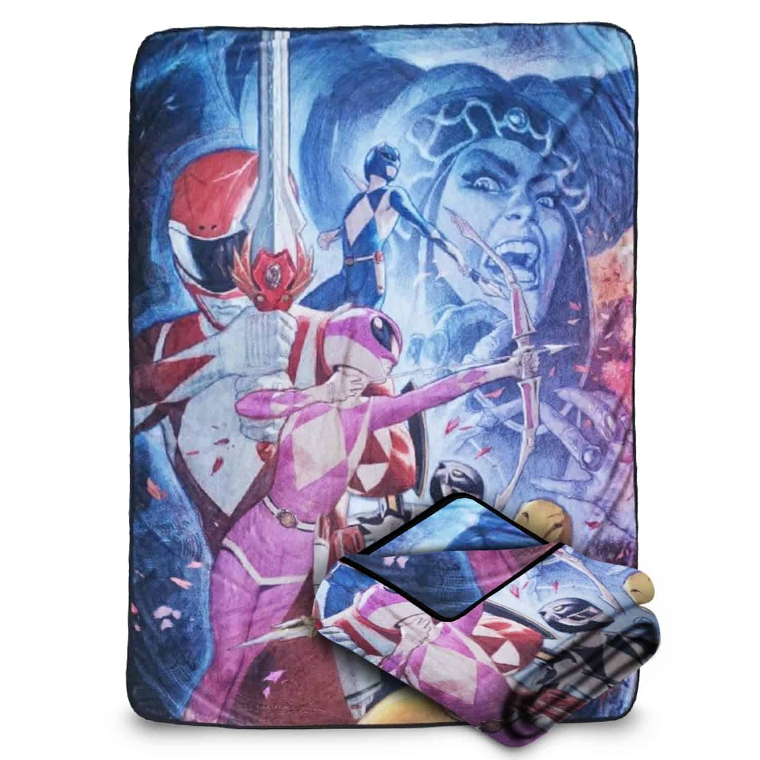 Manta de franela Bazillion Dreams Power Rangers, Talla