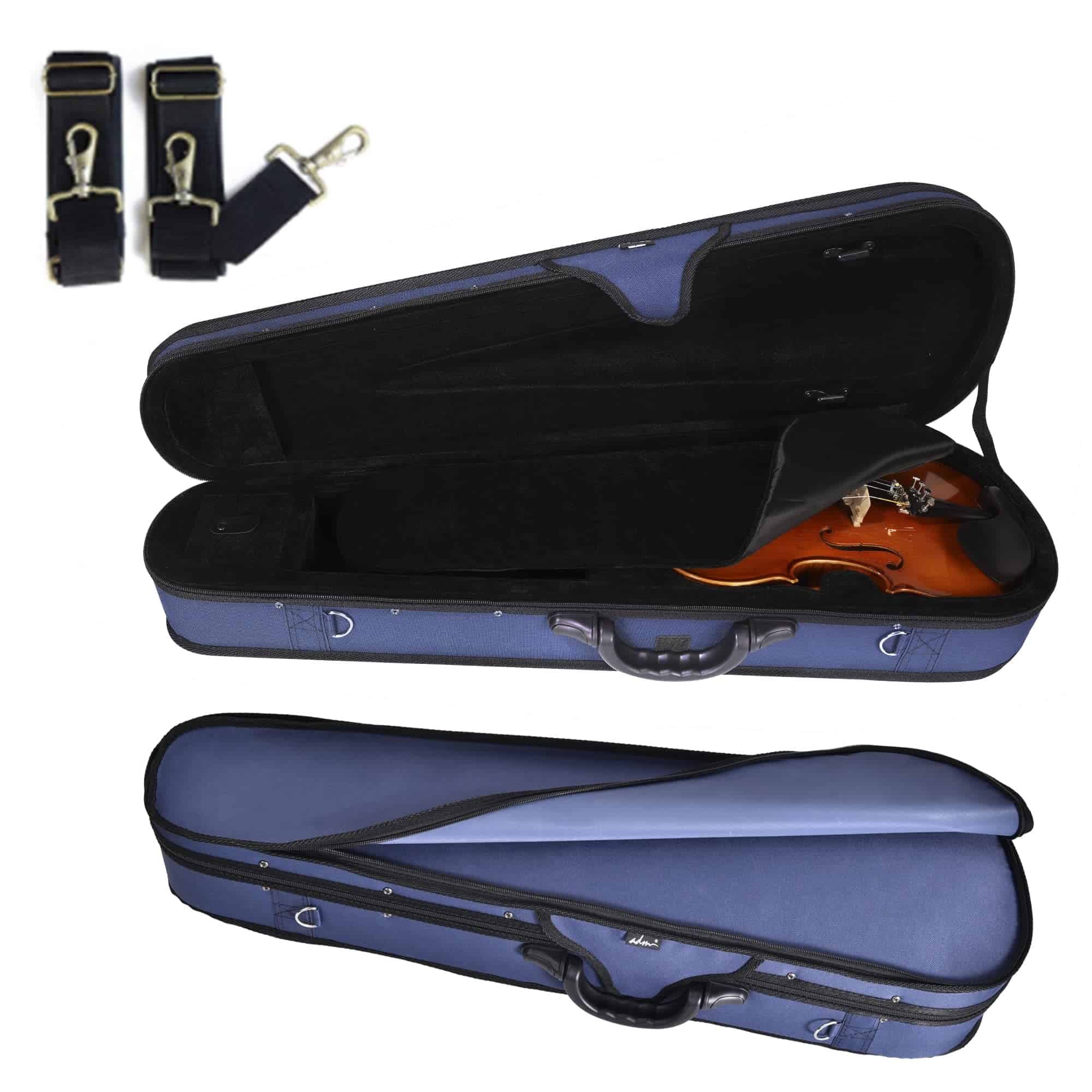 Estuche rígido para violín de tamaño completo 4/4 modelo