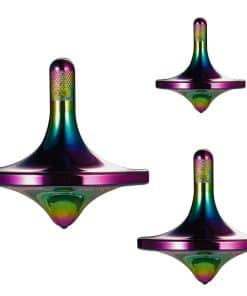 Trompo de Acero Inoxidable CHEETOP, -Iridiscente