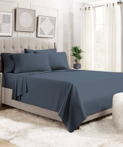 Juego de Sábanas Pizuna Pure 100% Algodón Queen Size, 800